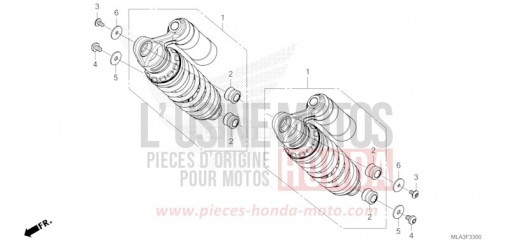 REAR CUSHION CMX1100AP de 2023